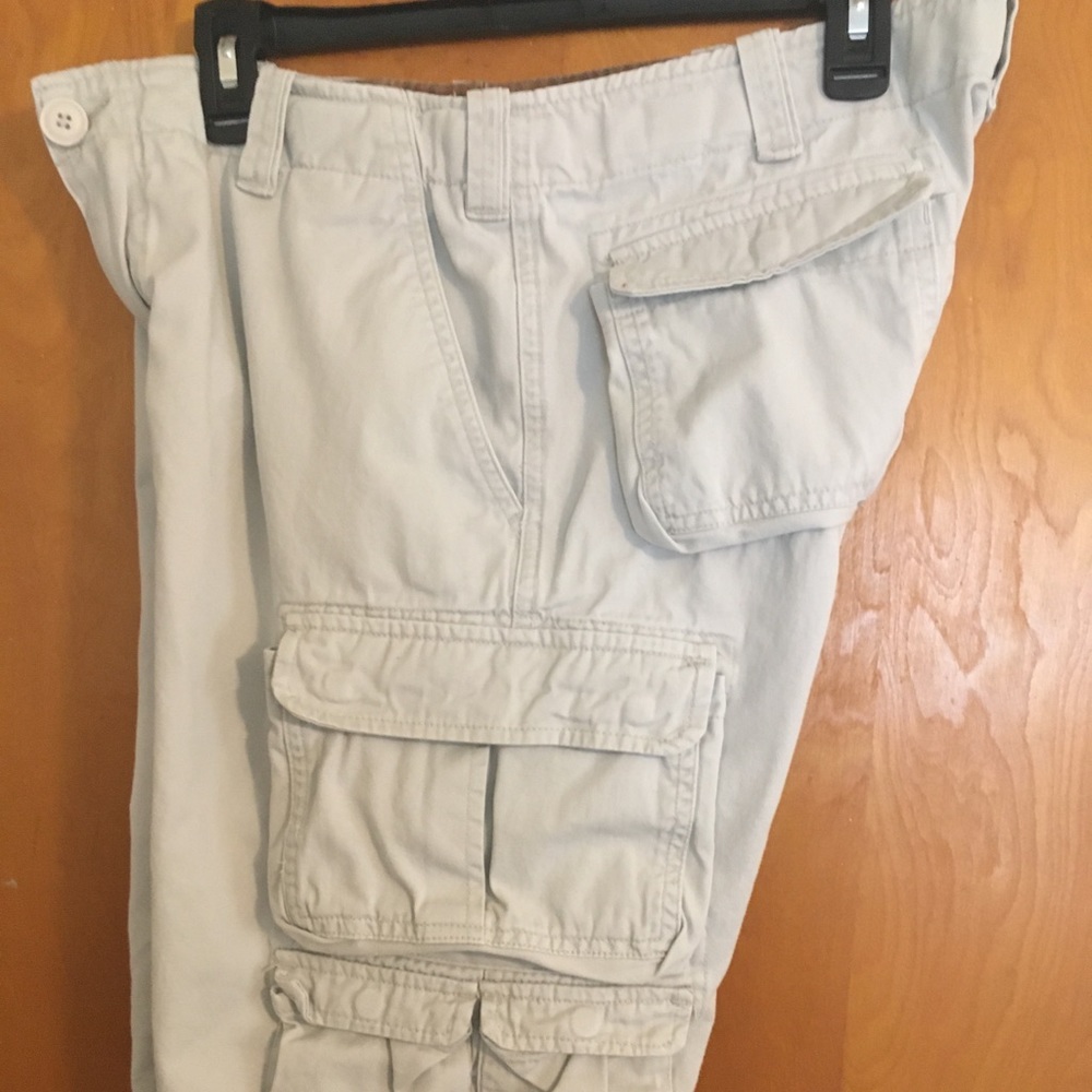 Grey Earth Cargo Shorts